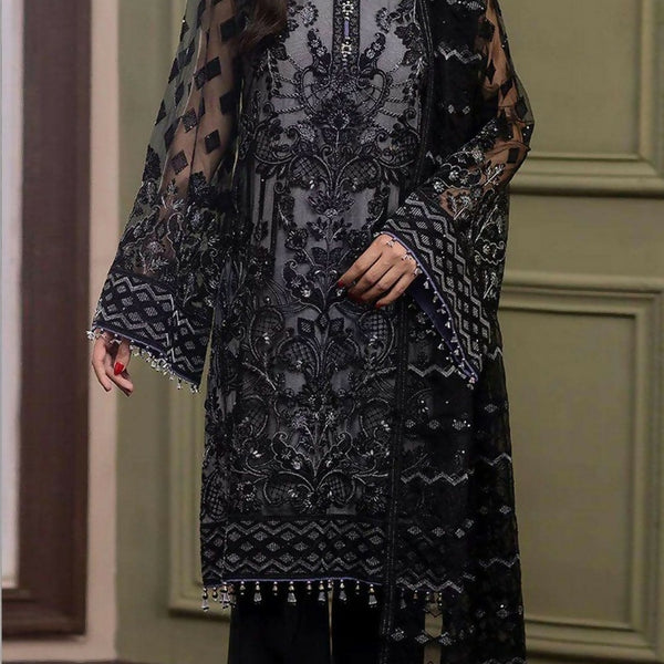 Anaita Mauve Heavy Organza With Embroidery And Khatli Work Salwar Suit - Distacart