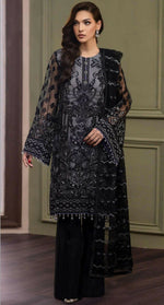 Thumbnail for Anaita Mauve Heavy Organza With Embroidery And Khatli Work Salwar Suit - Distacart