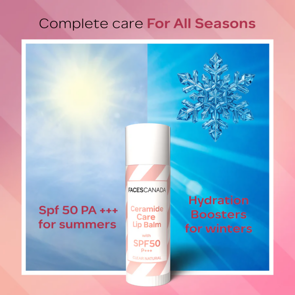 Faces Canada Ceramide Care Lip Balm - Rose Candy 02 - Distacart
