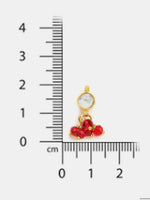 Thumbnail for Ruby Raang Women Dainty Drops Earrings