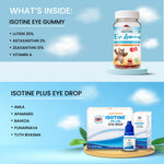 Thumbnail for Jagat Pharma Isotine Eye Gummy (Kids) + Isotine Plus Combo: For Vibrant Vision and Lasting Eye Health