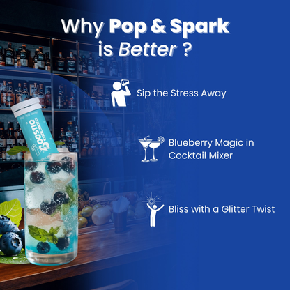 BOOSTIQ Pop & Spark Effervescent Tablets - Berry Blast - Distacart