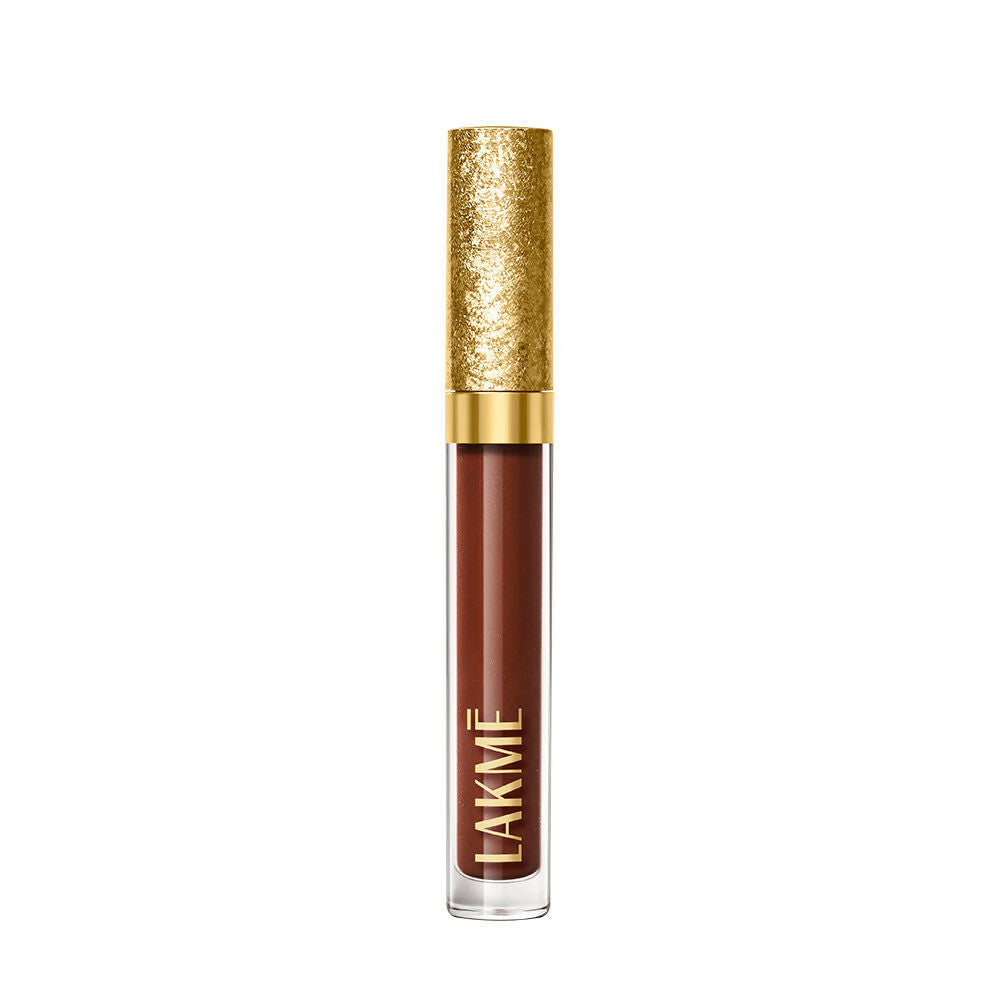 Lakme Be-jewel Shimmer Lip Liquid - Cocoa Glow - Distacart