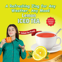 Thumbnail for Naivedyam Lemon Iced Instant Tea Premix Powder Sachets - Distacart
