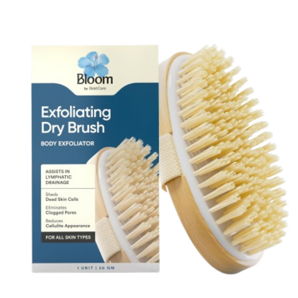 Bloom by Bold Care Exfoliating Oval Dry Bath Brush - Dista