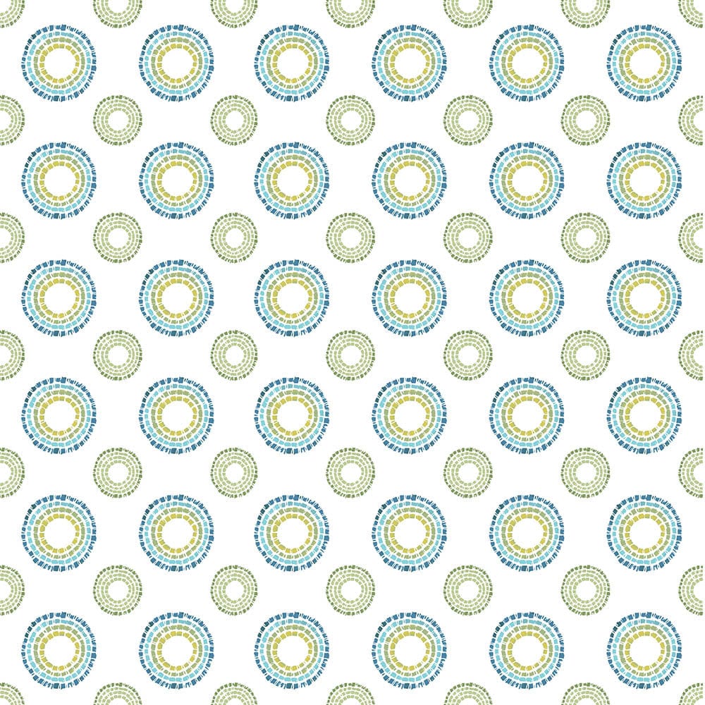 Haus & Kinder Radiant Circles 100% Cotton King Bedsheet, 144 TC - Dista