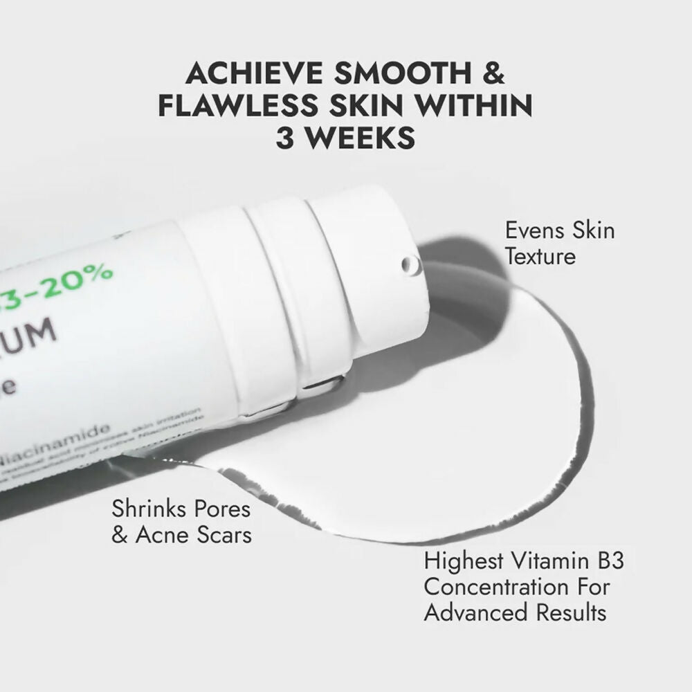 Cos-IQ Niacinamide Vitamin B3-20% Face Serum for Ultra Sensitive Skin