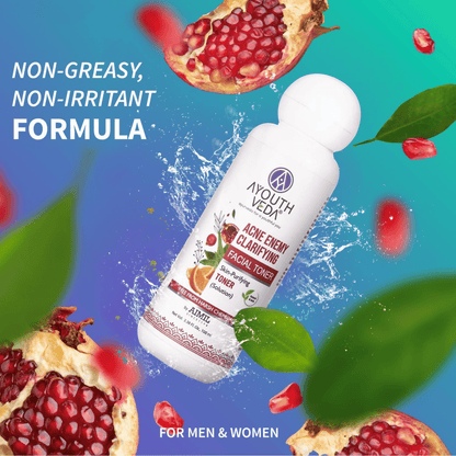 Ayouthveda Acne Enemy Clarifying Facial Toner - Distacart