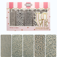 Confect Shimmering Sliver Disco Balls Assorted Sprinkles (DB-11)