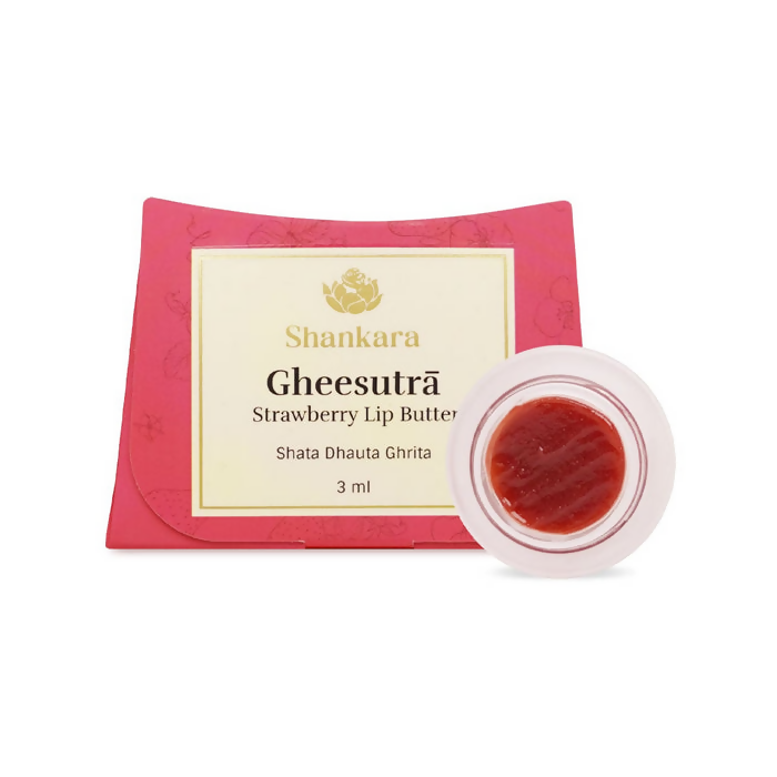 Shankara by Sri Sri Tattva Gheesutra Strawberry Lip Butter - Distacart