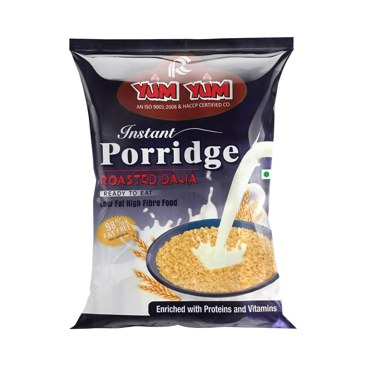Yum Yum High Fiber Instant Roasted Porridge Honey Flavor - Distacart