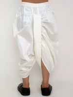 Thumbnail for Lil Drama Genda Phool Mustard Kurta and White Dhoti Set for Boys
