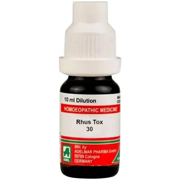 Adel Homeopathy Rhus Tox Dilution - Distacart