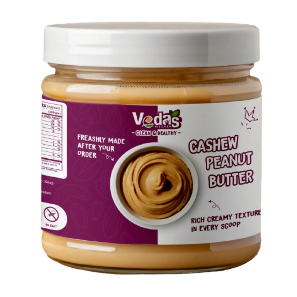 Vedas Kitchen Cashew Peanut Butter