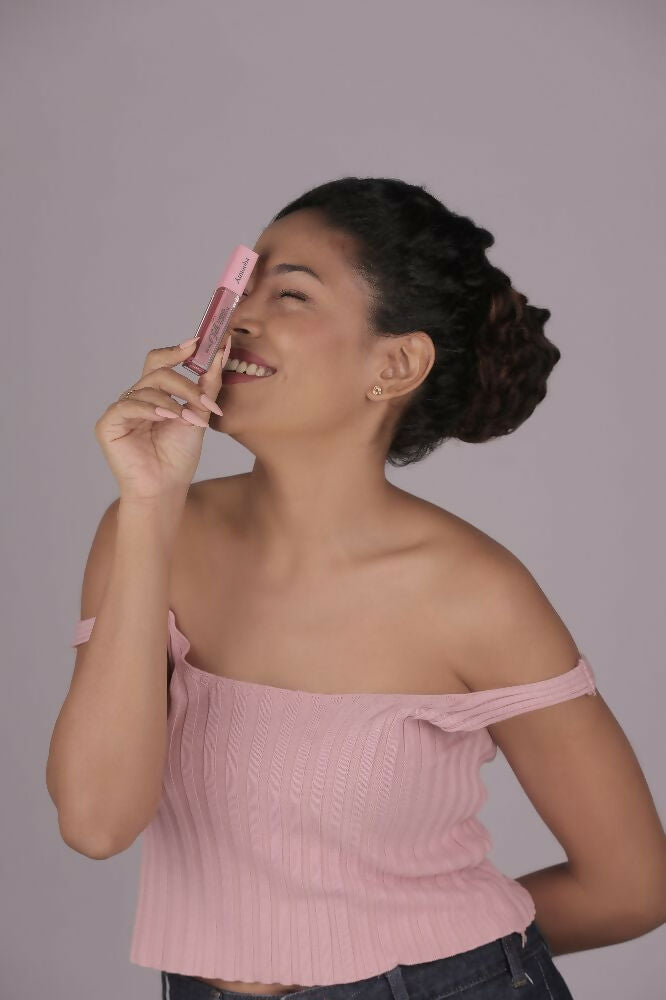Ammoha Cosmetics Long-Lasting, Matte-Finished Plum Perfection Color Liquid Lipstick - Distacart