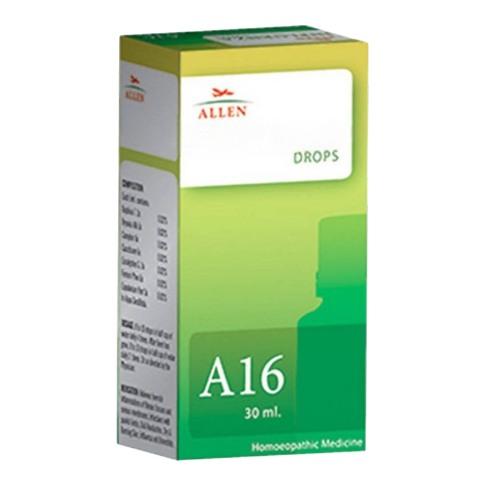Allen Homeopathy A16 Drops - Distacart