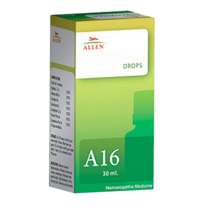 Allen Homeopathy A16 Drops - Distacart