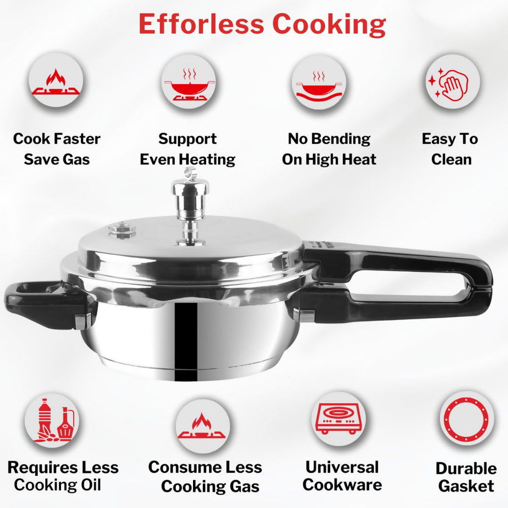 Vinod Stainless Steel Pressure Cooker - Dista