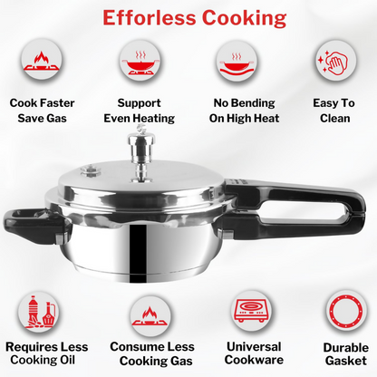 Vinod Stainless Steel Pressure Cooker - Dista