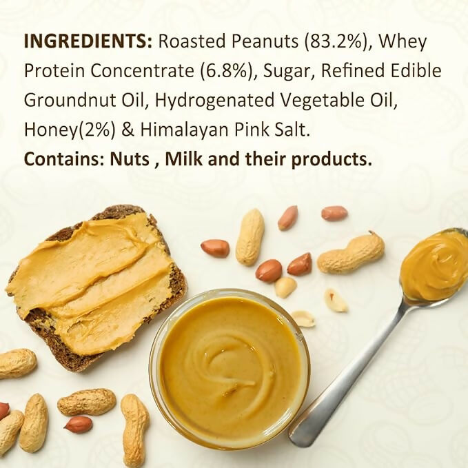 Sundrop High Protein Creamy Peanut Butter With Honey - Dista