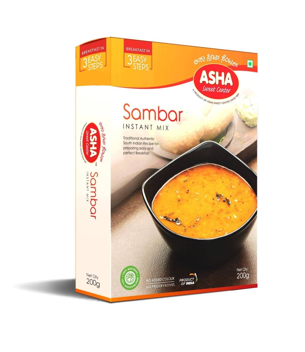 Asha Sweet Center Sambar Instant Mix - Distacart