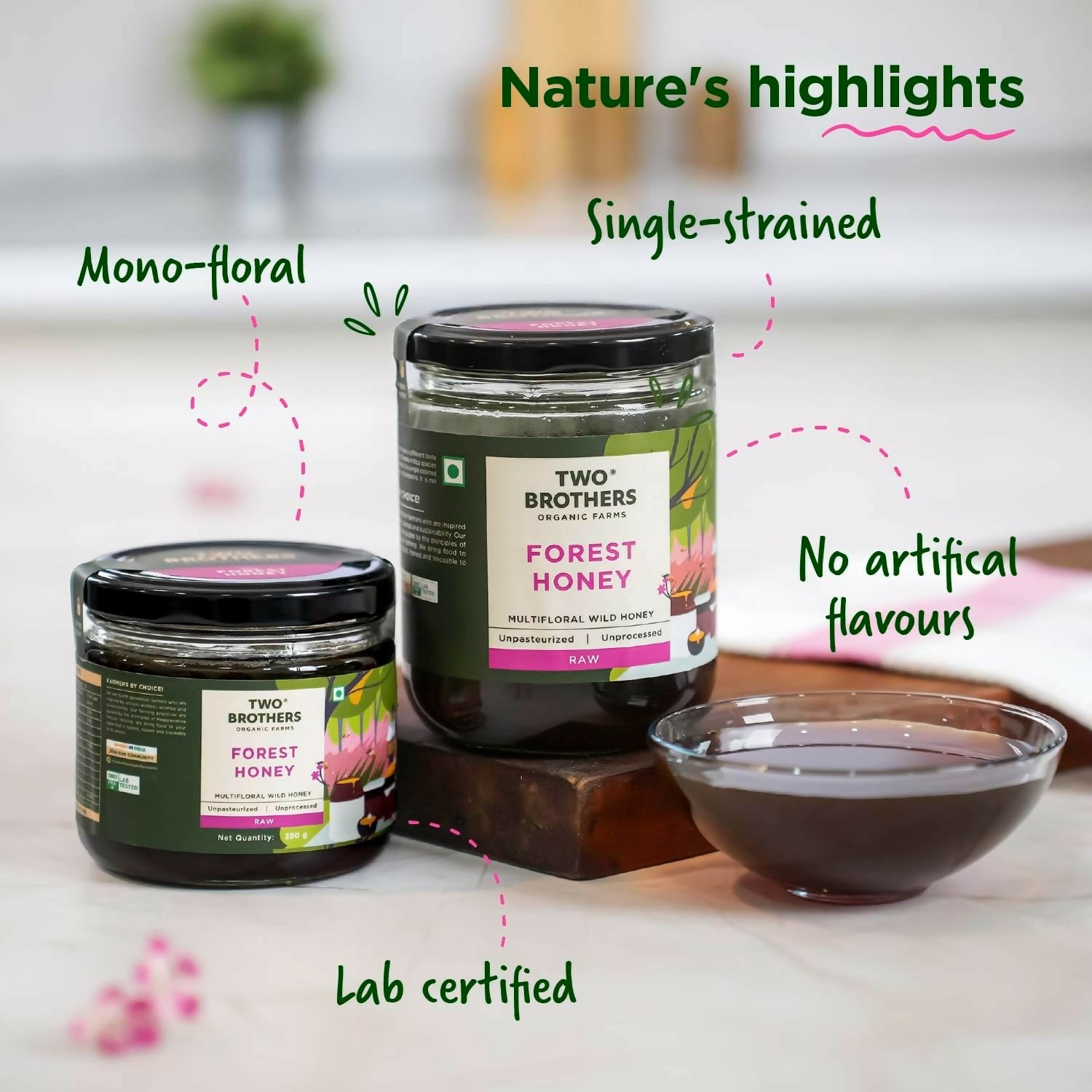 Two Brothers Organic Farms Forest Honey - Distacart