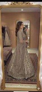 Thumbnail for Lehenga Mart Gorgeous Lehenga Choli For Wedding-Brown - Dista