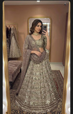 Thumbnail for Lehenga Mart Gorgeous Lehenga Choli For Wedding-Brown - Dista