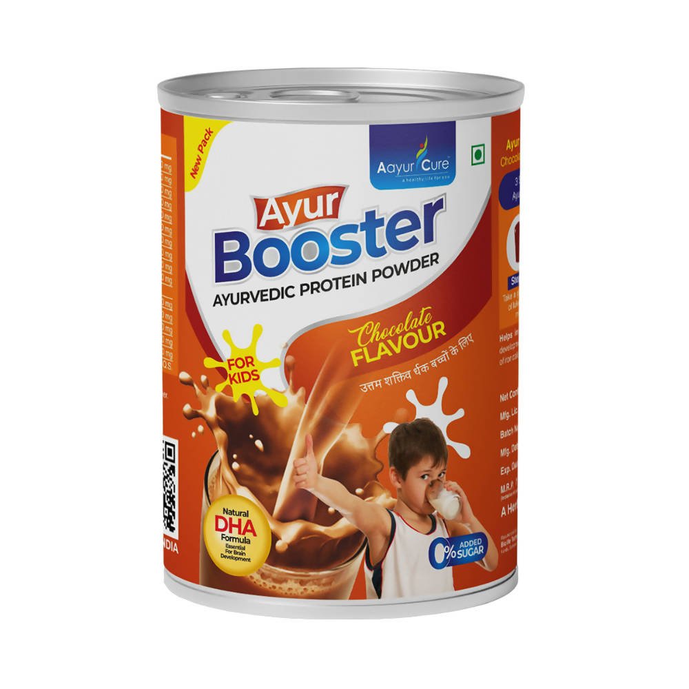 Aayur Cure Ayur Booster Protein Powder For Kids - Distacart