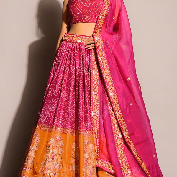 Lehenga Mart Designer Wedding Lehenga Choli For Women - Pink - Distacart