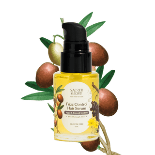 Sacred Grove Argan & Broccoli Seed Frizz Control Serum