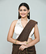 Thumbnail for Joban Fashion Women's White Embroidered Stitched Blouse