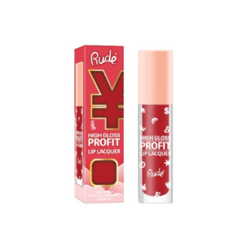 Rude Cosmetics High Gloss Profit Lip Lacquer - Yen - Distacart