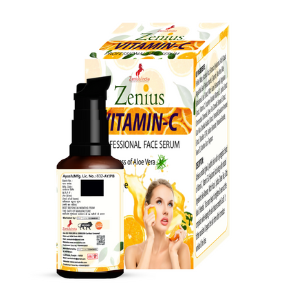 Zenius Vitamin-C Professional Face Serum for Glowing and Brighten Skin - Dista