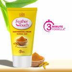 Thumbnail for VI-JOHN Women Feather Touch Haldi & Chandan Hair Removal Cream for Women For Normal Skin, Suitable for Legs, Underarms, Bikini Line, Arms