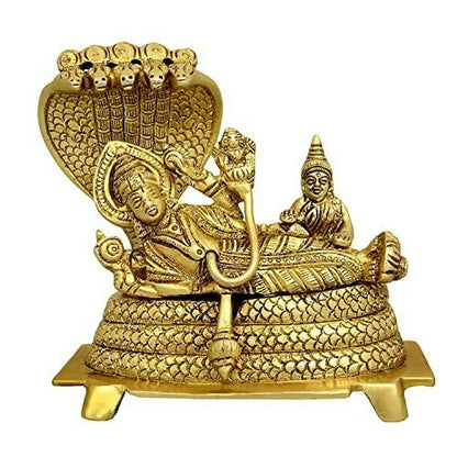 Umi Lord Vishnu and Lakshmi Maa On Shesha Naag - Distacart