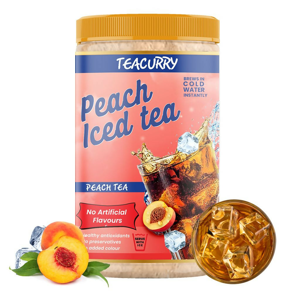 Teacurry Peach Instant Iced Tea Mix - Distacart