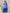 Lehenga Mart Designer Chinon Sharara Suit With Sequence Embroidered Work - Blue - Distacart