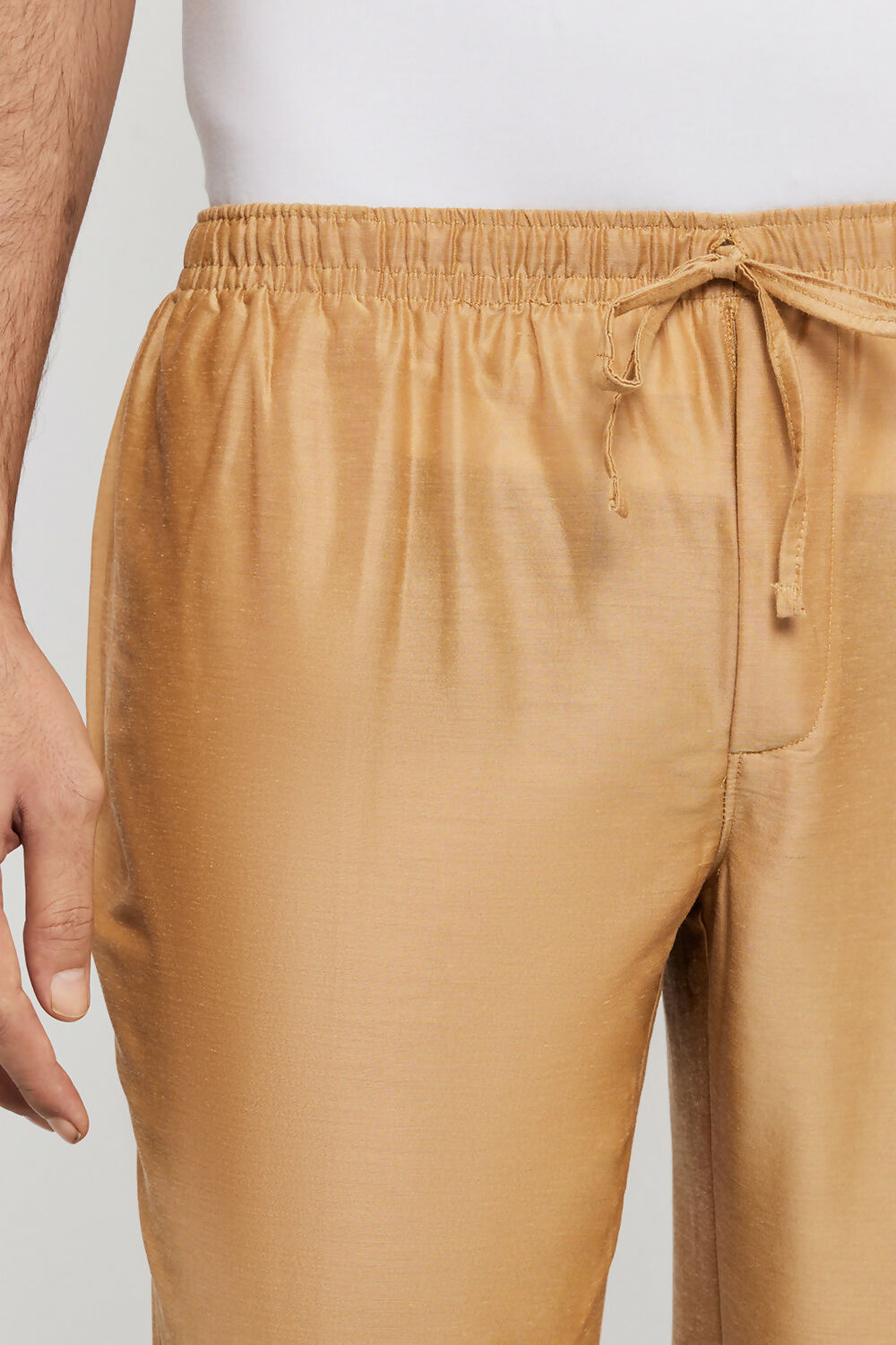 Ethnic India Beige solid Pant for Men - Distacart