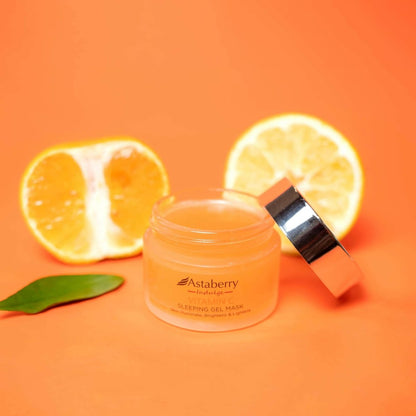 Astaberry Indulge Vitamin C Sleeping Gel Mask - Distacart