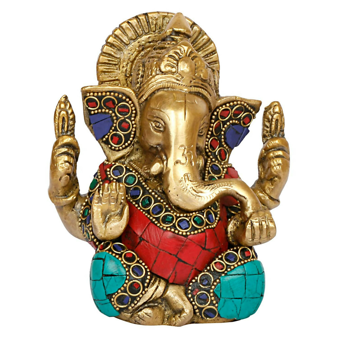 Artvarko Brass Idol Ganesha Murti - Distacart