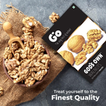 Thumbnail for Go Organic Kashmiri Extra Light Halves Walnuts Kernels