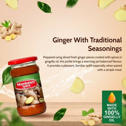 Mambalam Iyers Ginger Pickle - Distacart