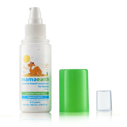 Mamaearth Nourishing Hair Oil & Mineral Based Sunscreen - Distacart
