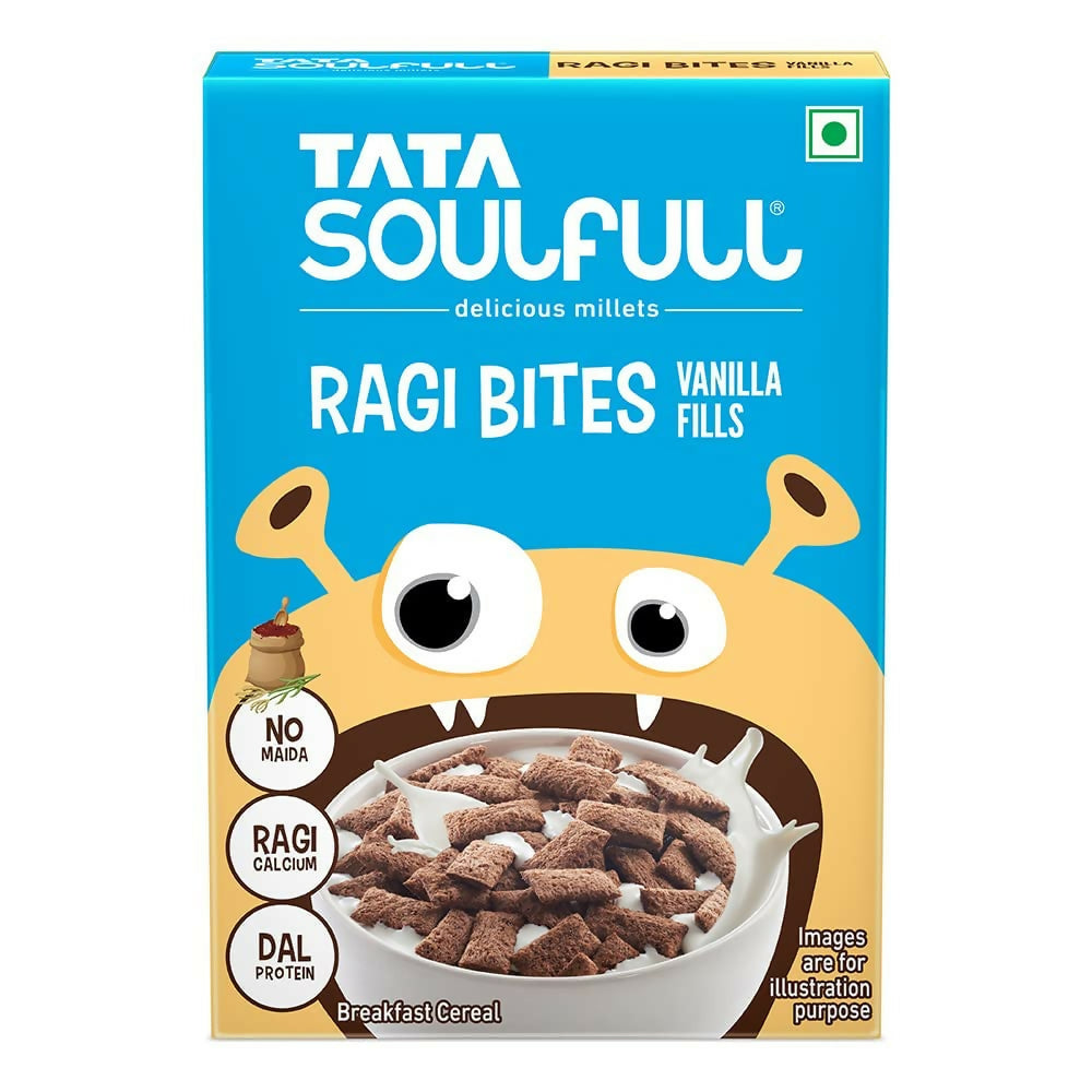 Tata Soulfull Ragi Bites Vanilla Fills Breakfast Cereal - Distacart