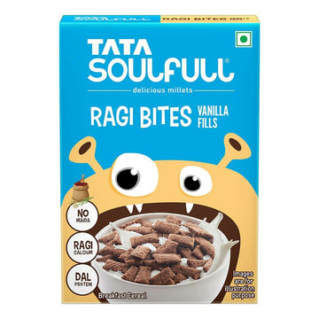 Tata Soulfull Ragi Bites Vanilla Fills Breakfast Cereal - Distacart