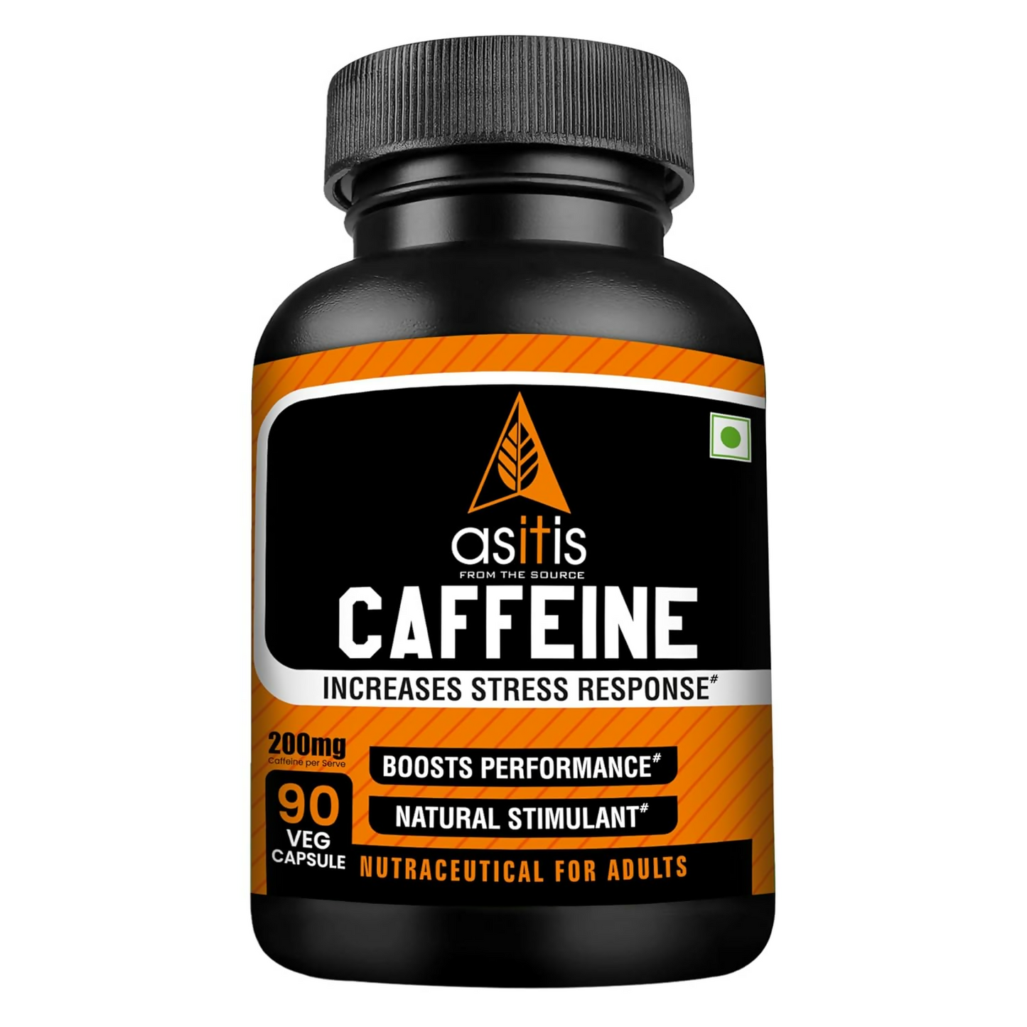 As-It-Is Nutrition Caffeine Per Serving Capsules - Distacart