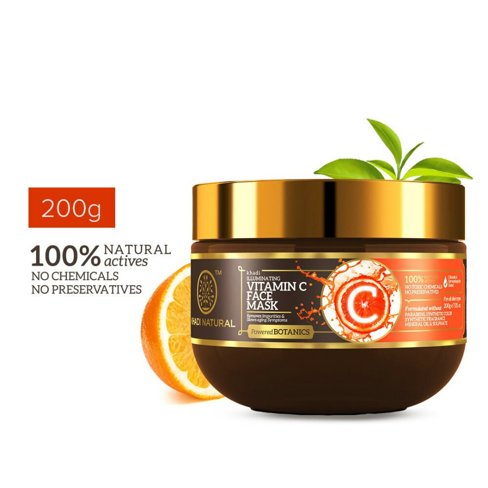 Khadi Natural Vitamin C Face Mask - Distacart