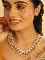 Thumbnail for Nuyug 22K Gold Plated Ivory Dusk MOP Necklace