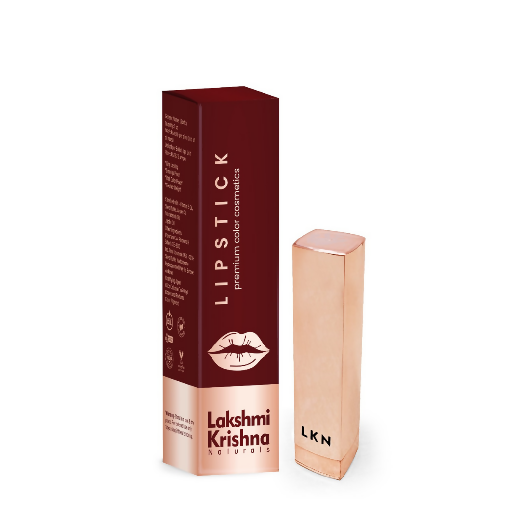 Lakshmi Krishna Naturals Blissful Mocha Lipstick - Distacart